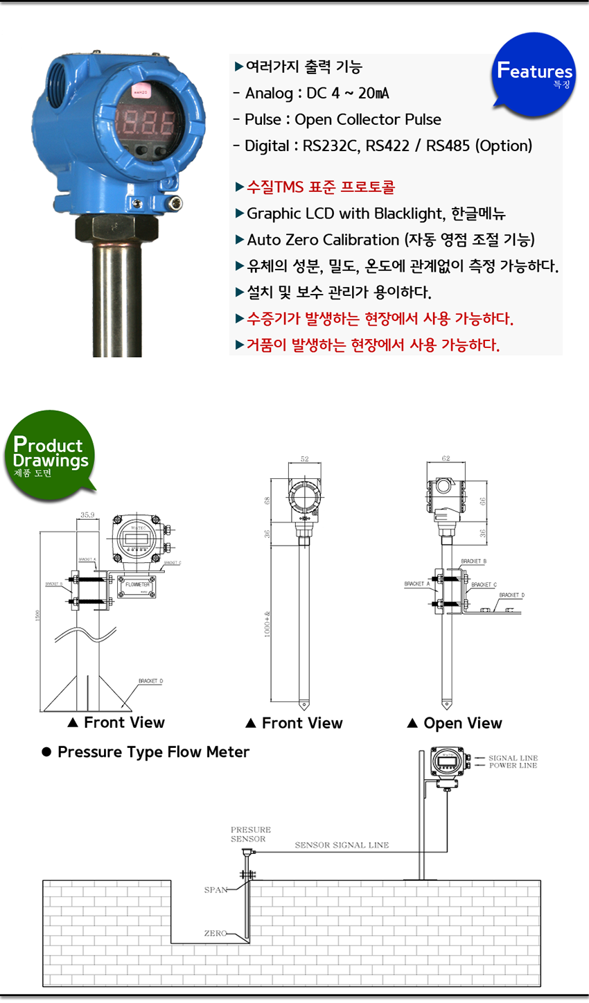 Flumed Machine Wintech Co., Ltd. Parshall Flume Flow Meter WTP2100