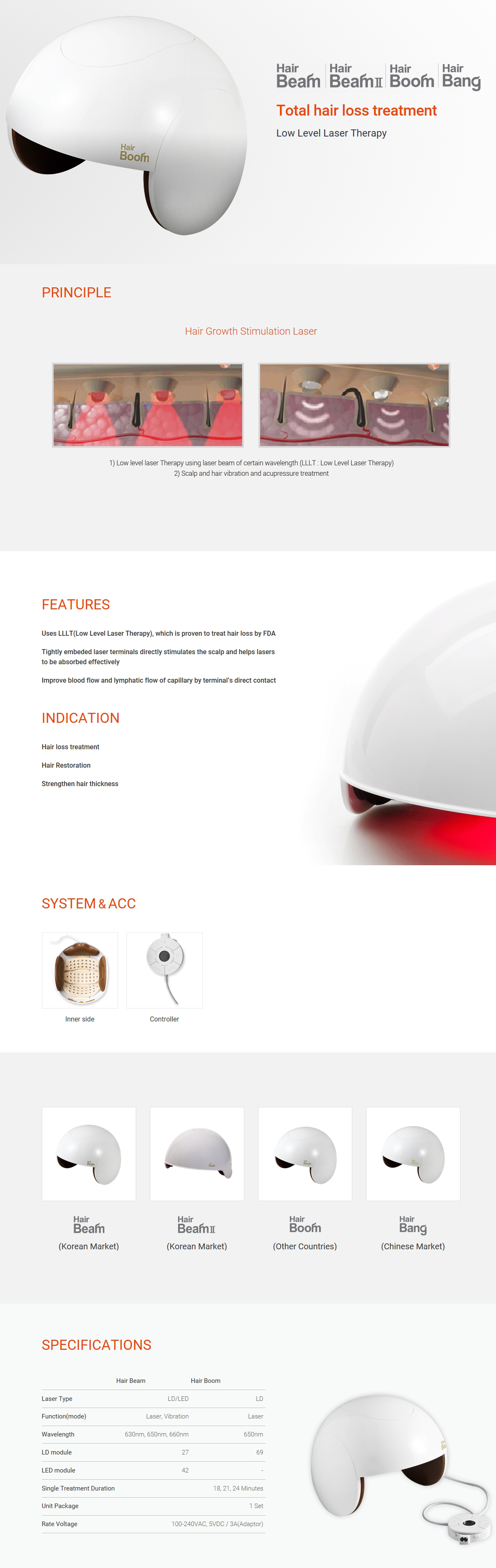 ヘアビーム2 Hair Beam Ⅱ WONTECH AGA FAGA Hairbeam by WONTECH - Komachine Supplier Profile and Product List