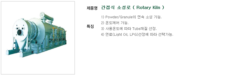 소성로 by (주)웅비기계 - 코머신 판매자 소개 및 제품 소개