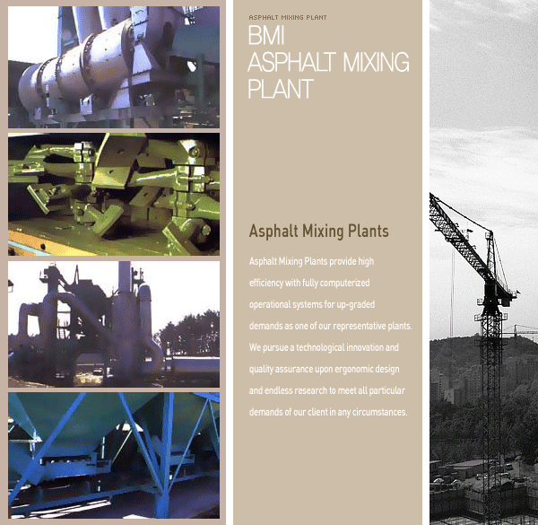 BMI Asphalt Mixing Plant 