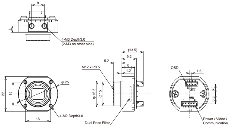 Color TV Format Model (STC-S133 Series) STC-S133N,STC-S133P by OMRON ...
