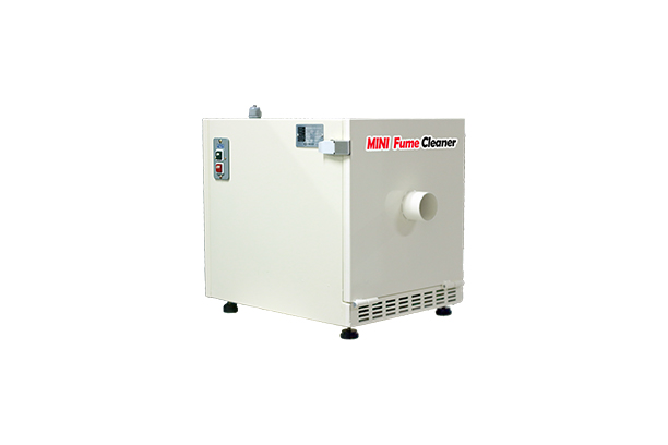Compact fume dust collector