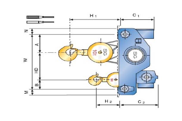 와이어 호이스트 (WIRE ROPE HOIST (MAIN & AUX))