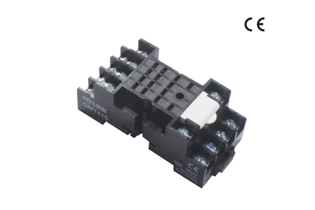 Push-type screwless dedicated socket for MY relay (General Purpose Relay)