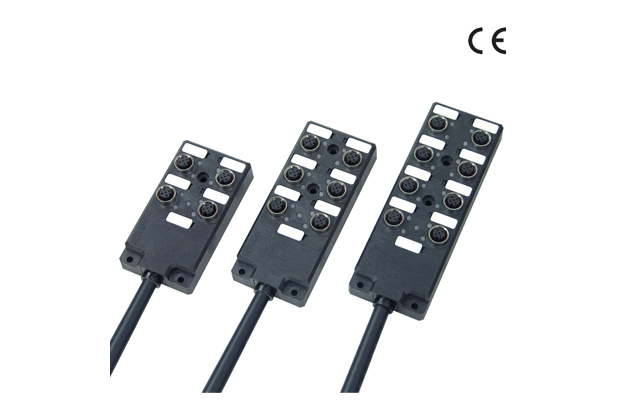 Main cable integrated branch box MPA Series (M12/M8 Sensor Distributor)