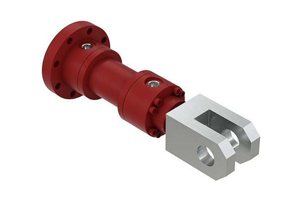 Round Cylinders R160M Series (Rear round flange)