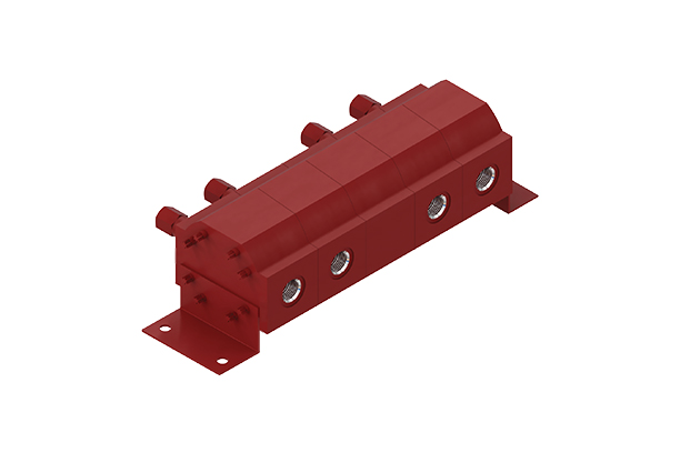 Geared Rotating Flow Divider