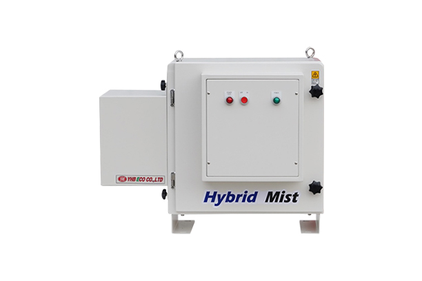 Hybrid mist and dust collector