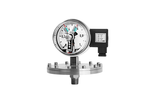 Euro gauge Inductive contact type diaphragm pressure gauge
