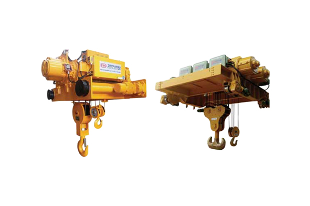 Main & Aux. Type Wire Rope Hoist