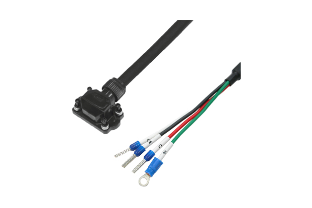 A6/A5 50W~1.0kW power cable (PANASONIC MINAS A6/A5 Servo Cable)