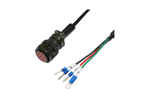 1S 3kW power cable (OMRON 1S Servo Cable)