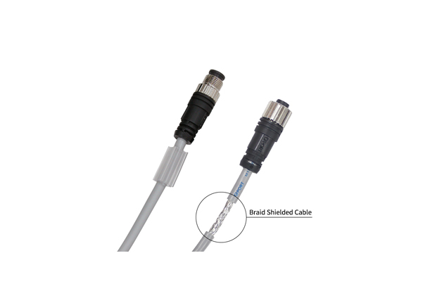 M12 12Pole shielded cable (M12/M8 Sensor Cable)