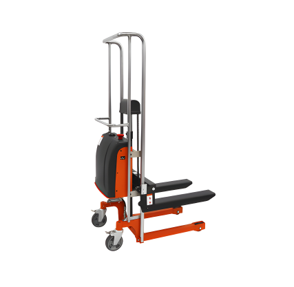 Semi-electric mini forklift