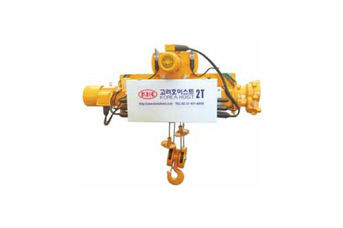 Mono Rail Type wire Rope Hoist