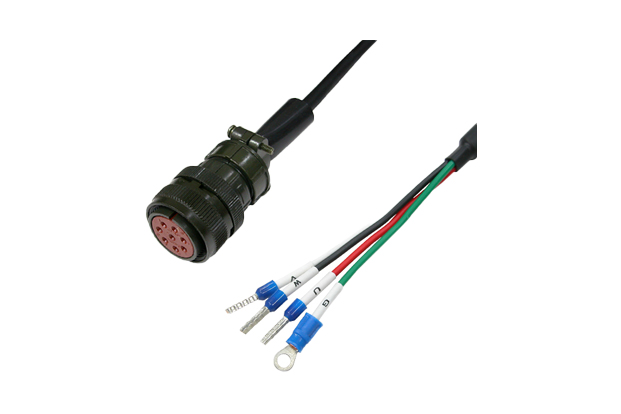 A6 2.4kW power cable (PANASONIC MINAS A6/A5 Servo Cable)