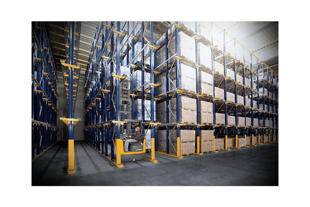 Static pallet storage (Drive in / Drive through racking)