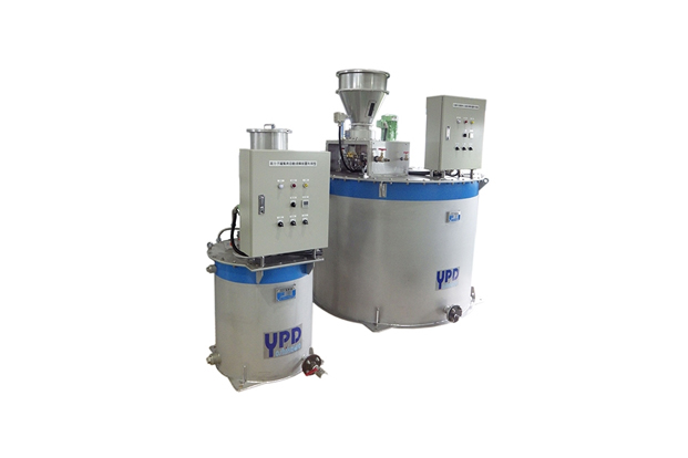 분체 원료(파우더) 용해장치