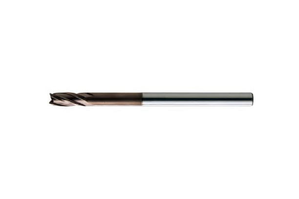 HY-MAX Long Shank Flat End Mill 4-flute 30˚