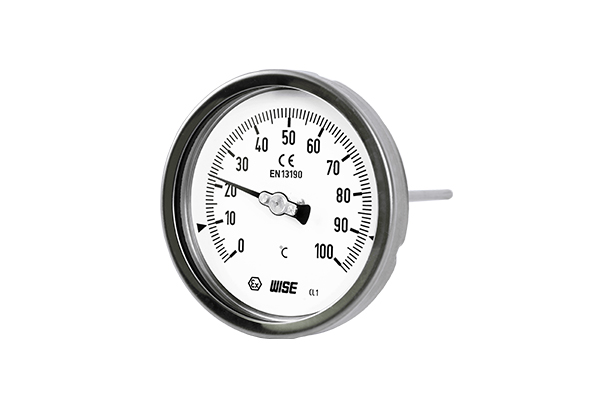 Industrial bimetal thermometer