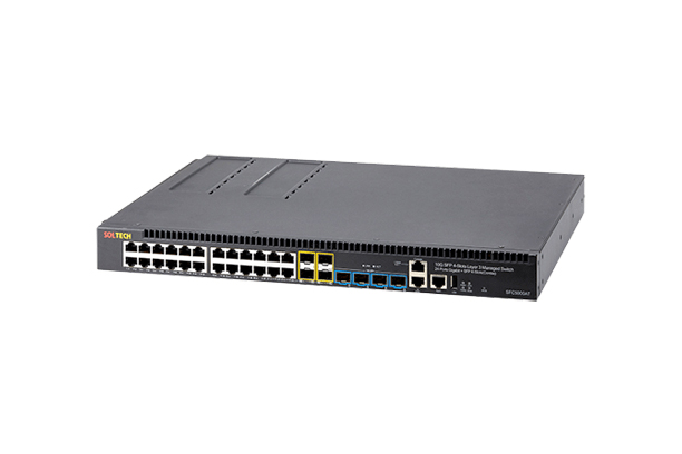 10Gbps Managed l3 Ethernet PoE switch