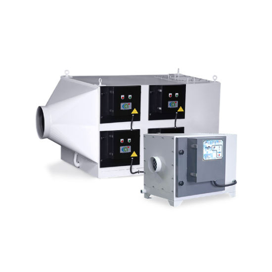 2단 하전식 전기 집진기