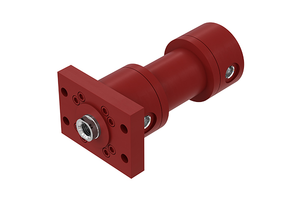 Round Cylinders R160M Series (Frontal rectangular flange)