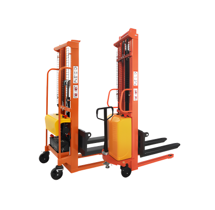 Single-stage semi-electric forklift