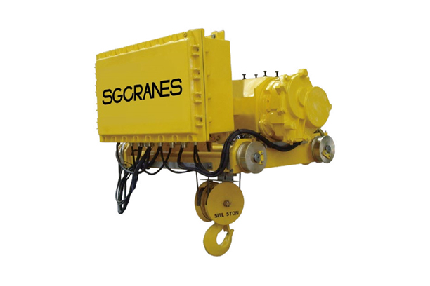 방폭 호이스트 (EXPLOSION PROOF HOIST (DOUBLE RAIL HOIST))