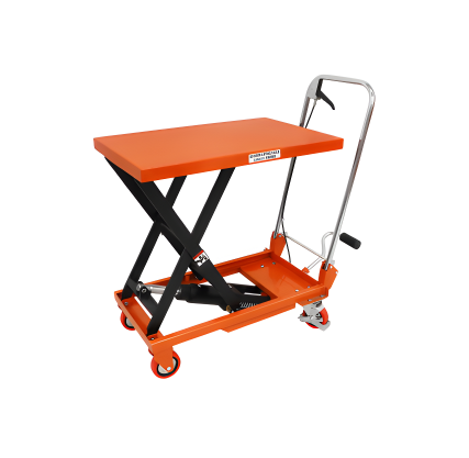 Single-stage manual table lift