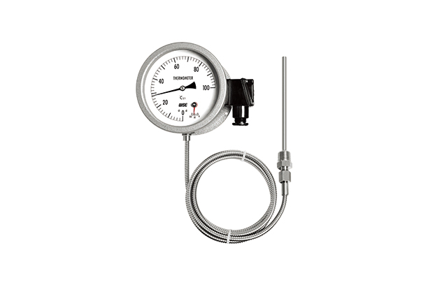 Indicating temperature switch