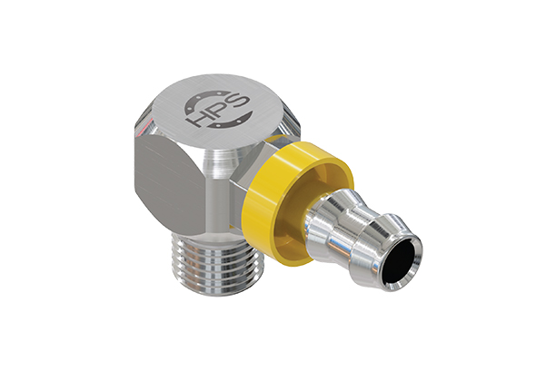 90° Male Thread for Push Lock Hose