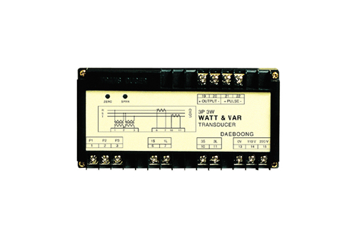 Watt_Var Transducer
