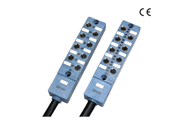 Main cable integrated M8 branch box MSA Series (M12/M8 Sensor Distributor)