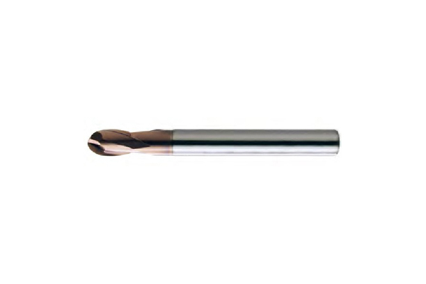 HY-MAX Ball End Mill Short 2-flute 30˚