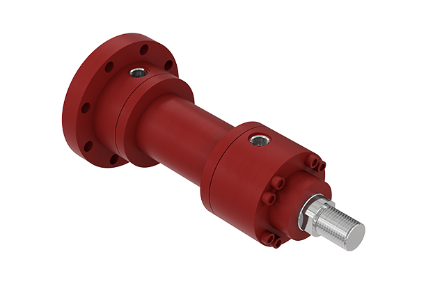 Round Cylinders H250 Co Series (Round rear flange)