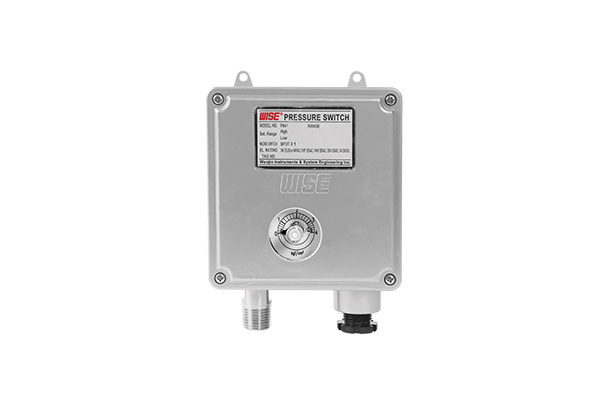 Weatherproof type pressure switch (Local setpoint adjustable)