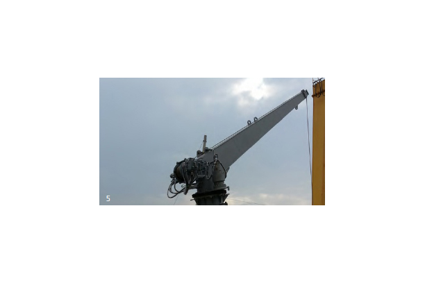 RIB DAVIT (Non magnetic type)