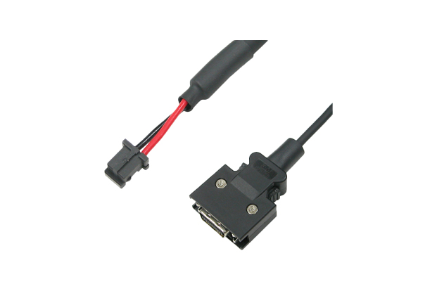 J4W2-B, 3-B battery cable, battery relay cable (MITSUBISHI J5/J4 Servo Cable)