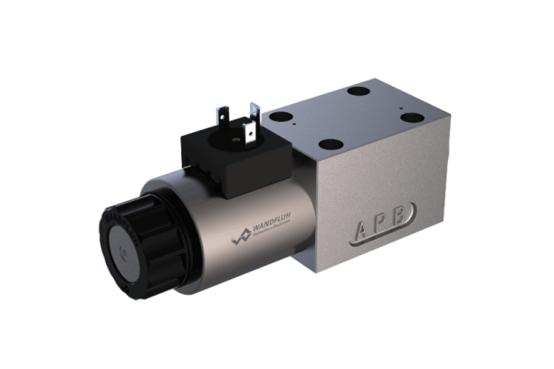 Solenoid operated spool valve (slip-on coil)
