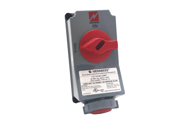 Switched and interlocked receptacles