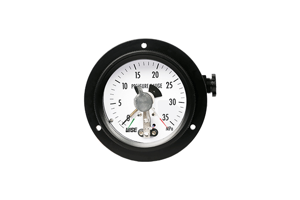 Electrical Contact Pressure Gauge With Aluminium Case