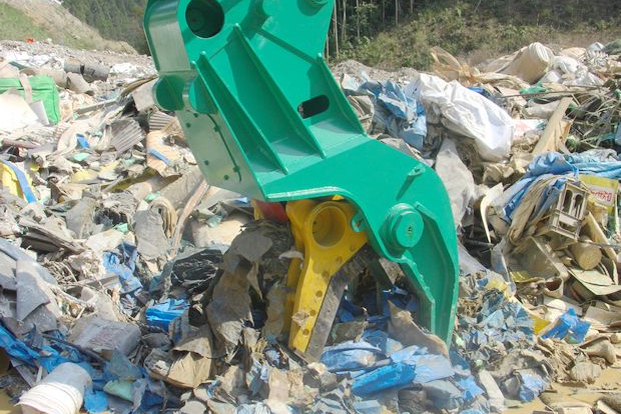 Hydraulic Waste Double Cutter