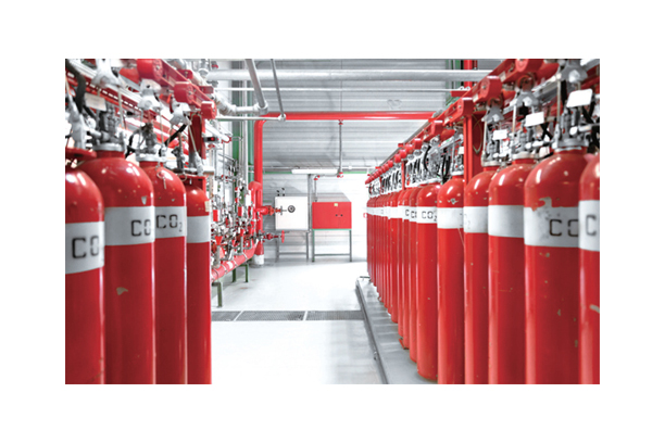 HIGH PRESSURE FIXED CO2 FIRE EXTINGUISHING SYSTEM