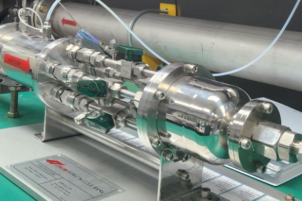 Gas flow correction system