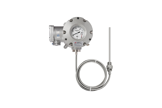 Explosion proof type indicating temperature switch