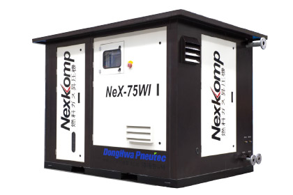 Gas compressor series