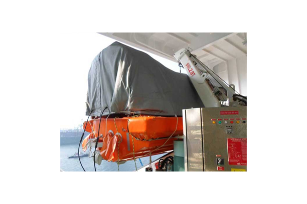 Life Boat Davit & Access Heating