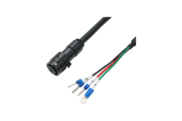 Σ-7 SGMCS, CV Flange1 power cable (YASKAWA ∑-7/∑-V Servo Cable)