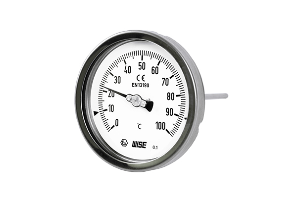 Industrial bimetal thermometer